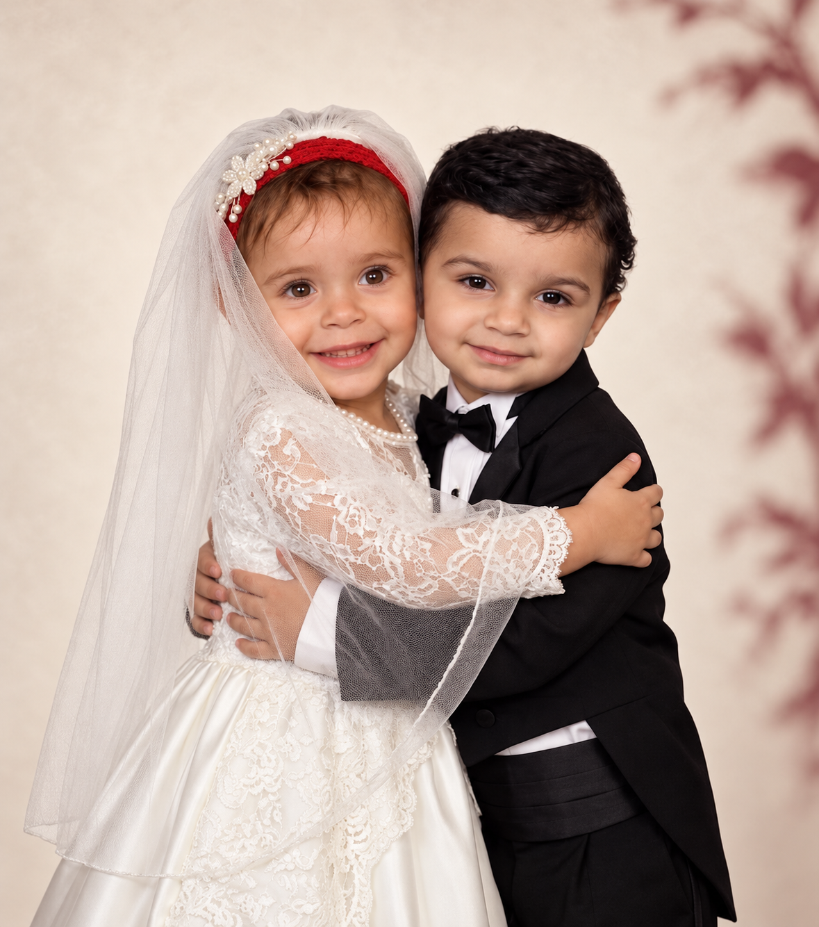 Khaled and Farah together